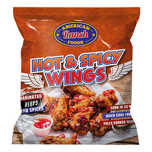 A/Ranch Hot And Spicy Wings   500g × 1