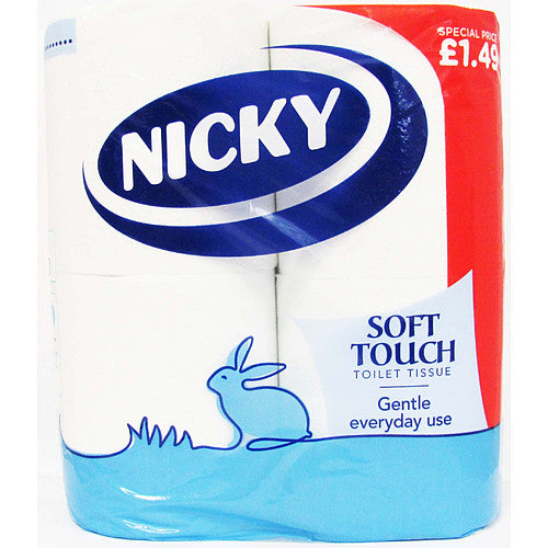 Nicky Soft Touch PM £1.49   4Roll × 10 × 1