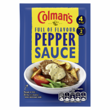 Colmans Mix Sachet Pepper Sauce Mix  10x40g