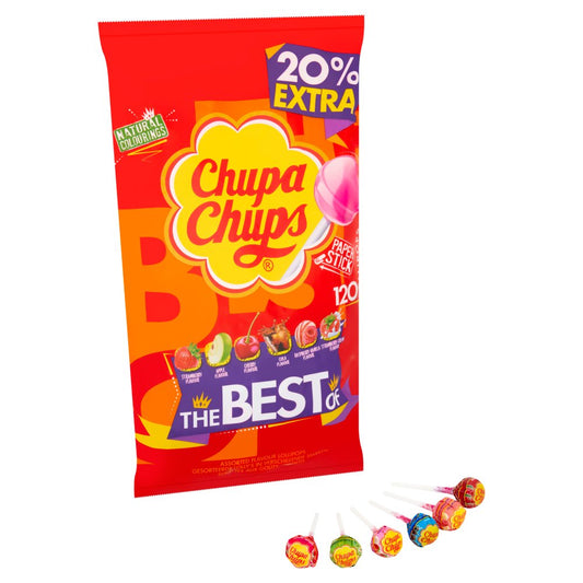 Chupa Chups The Best of 120 Lollipops 1440g