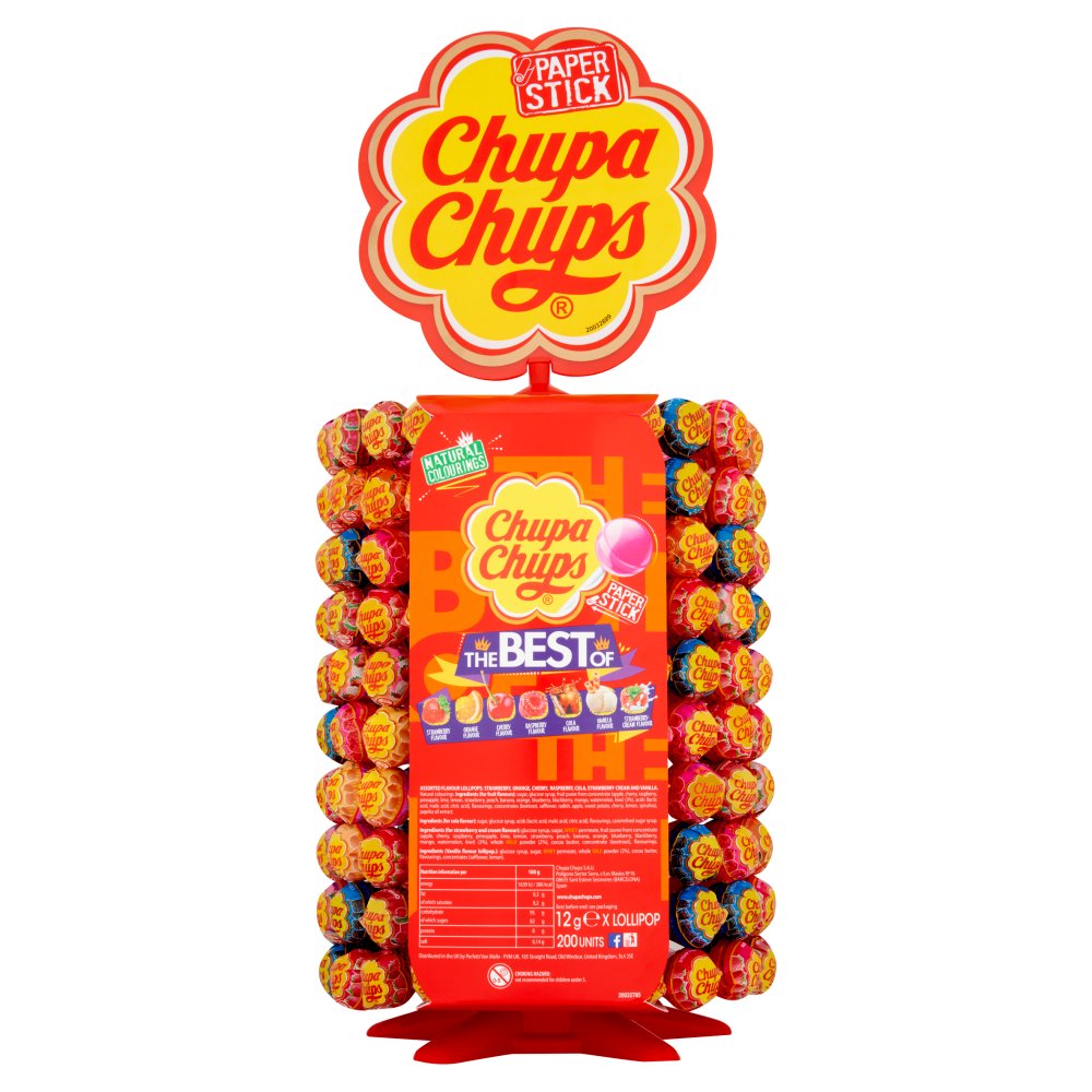 Chupa Chups - Lollipops The Best Of - 50 pcs