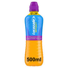 Lucozade Sport Mango & Passion Fruit   12x500ml