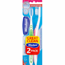 Wisdom Toothbrush Twins Soft  6x2's