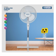 {} White Stand Fan  1x1's