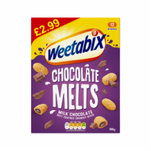 Weetabix Melts Milk Chocolate   6x360g