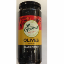 Cypressa Pitted Black Olives  6x340g