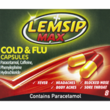 Lemsip Max Cold & Flu Caps  6x8's