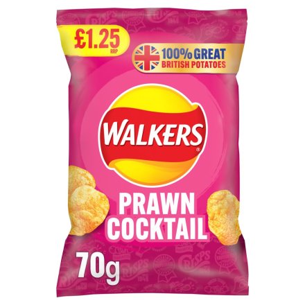 Walkers Prawn Cocktail   18x70g