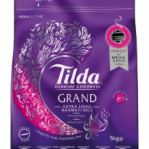 Tilda Grand Extra Long Basmati Rice  1x5kg