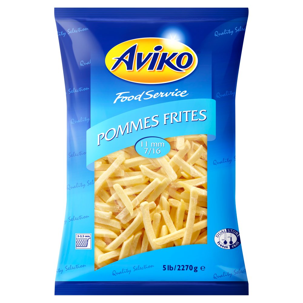 Aviko Medium Cut Chips 7/16 (2.27Kg)   2.27Kg × 4