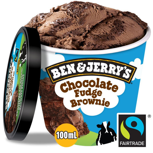 Ben & Jerry's Chocolate Fudge Brownie Ice Cream 100ml