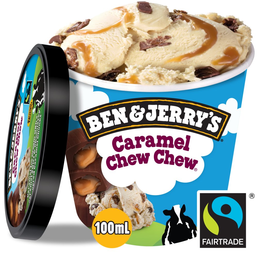 Ben & Jerry's Caramel Chew Chew Ice Cream 100ml   100ml × 1