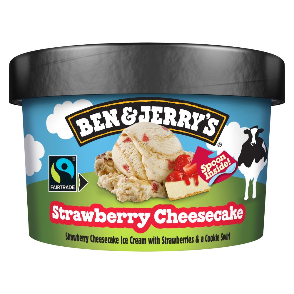 Ben & Jerry's Ice Cream Strawberry Cheesecake 100ml    100ml × 12