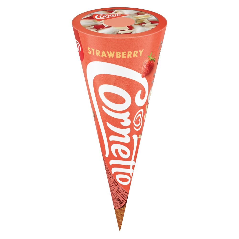 Cornetto Ice Cream Cone Strawberry 120 ml