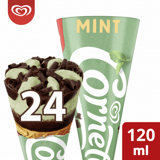 Cornetto Mint 24x120ml