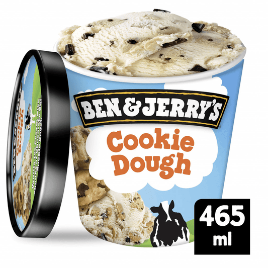 Ben & Jerrys Cookie Dough 8x465ml