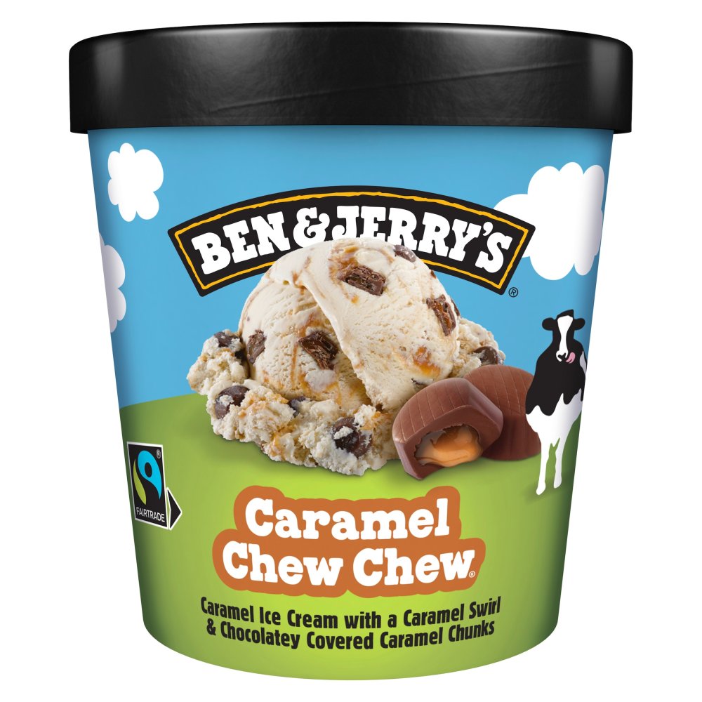 Ben & Jerry's Ice Cream Caramel Chew-Chew 465ml