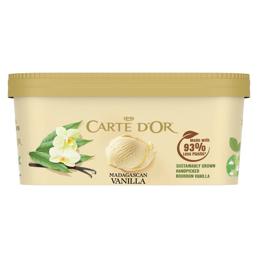 Carte D'or Ice Cream Dessert Madagascan Vanilla 900ml