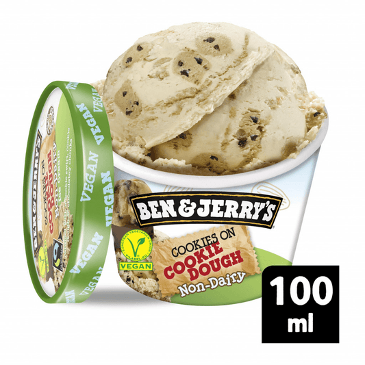 Ben & Jerrys N/D Cookoncookdough CUP 12x100ml