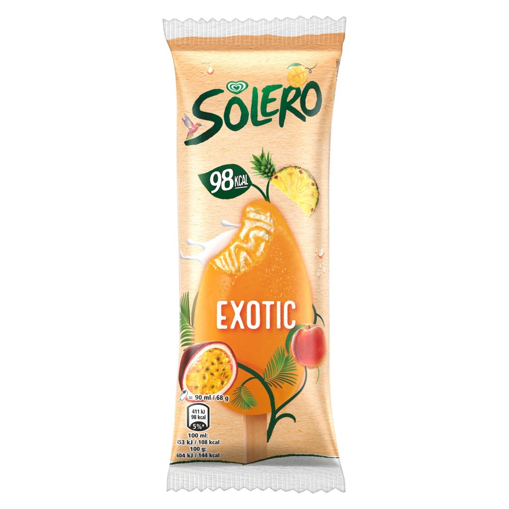 Solero Ice Cream Exotic 90ml    90ml × 25 × 1