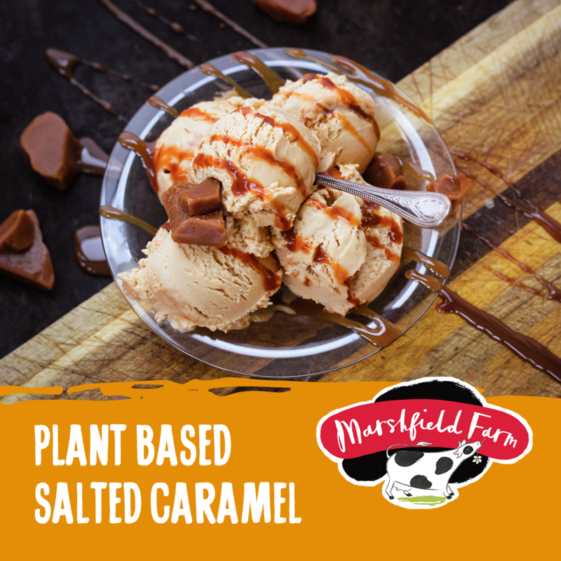 2.4lt Marshfield PLANT BASED Salted Caramel 2x2.4lt