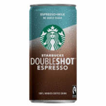 Starbucks Espresso Doubleshot No Added Sugar Can  12x200ml