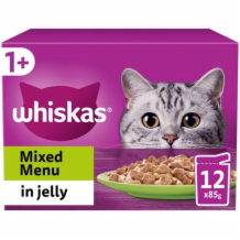 Whiskas + Cat Pouches Mixed Menu In Jelly 's  4x85g