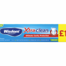 Wisdom Xtra Clean Toothpaste    12x75ml