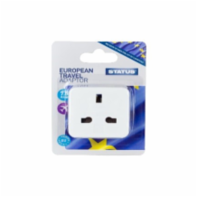 Status European Travel Adaptor  1x1's