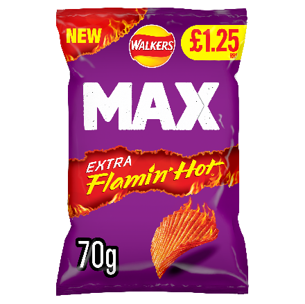 Walkers Max Extra Flaming Hot   15x