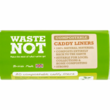 Waste Not  Compostable Caddy Liner l  6x20's