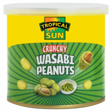 Tropical Sun Crunchy Wasabi Peanuts  6x140g