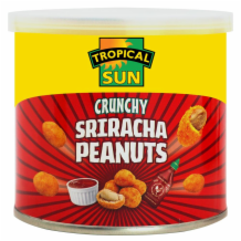 Tropical Sun Crunchy Sriracha Peanuts  6x140g