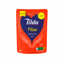 Tilda Steamed Pilau Basmati    6x250g