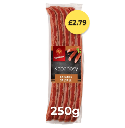 Sokolow Kabanos Sausages    1x250g