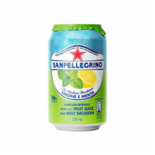 Sanpellegrino Lemon & Mint (limone & Menta) Can  12x330ml S