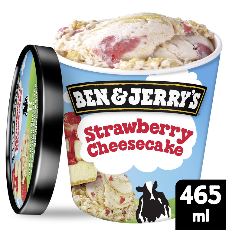 Ben & Jerrys Strawberry Cheesecake 8x465ml