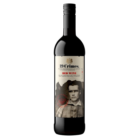 19 Crimes Red Wine 750ml   75Cl × 6