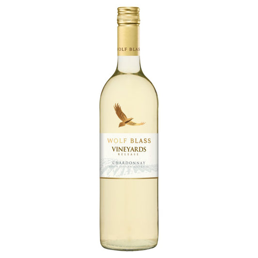 Wolf Blass Vineyards Release Chardonnay 750ml   75Cl × 6 × 1