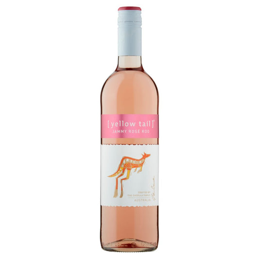 Yellow Tail Jammy Rosé Roo Wine 750ml   75Cl × 6