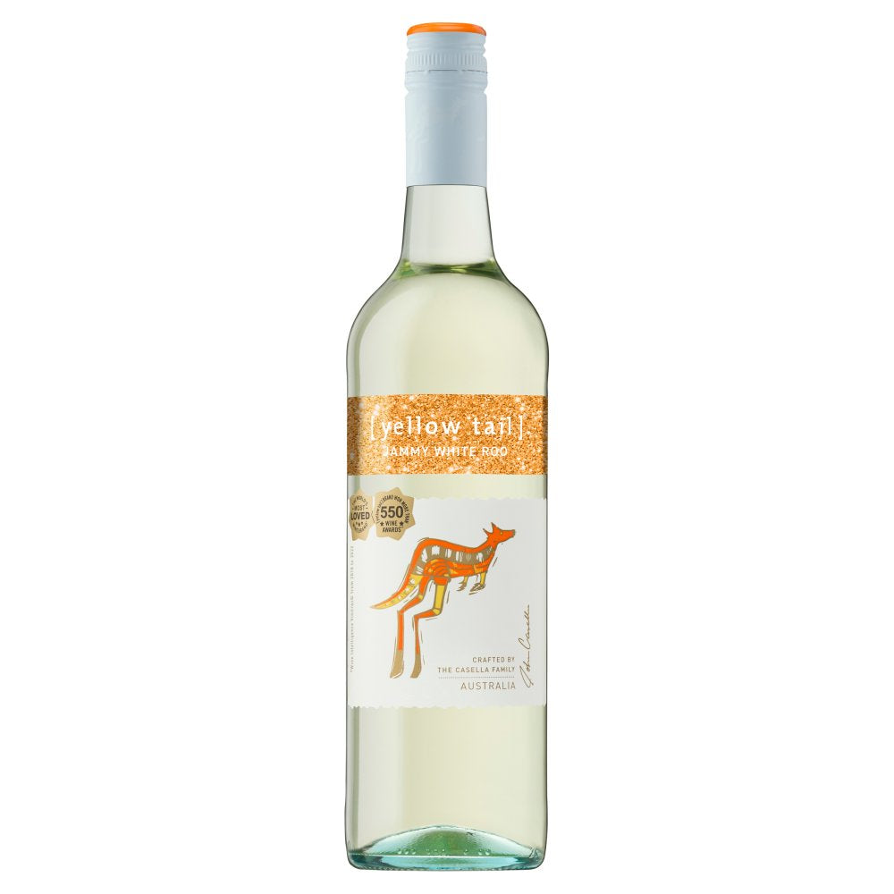 Yellow Tail Jammy White Roo 750ml   75Cl × 6