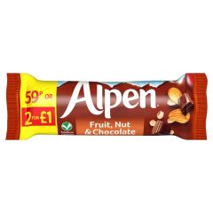 Alpen Fruit & Nut Bar  Or  For   24x29g