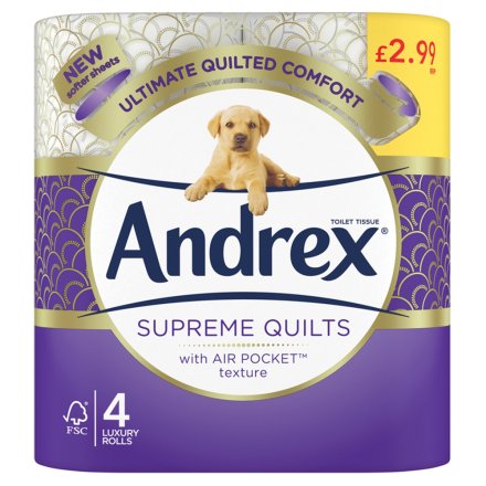 Andrex Quilts  Roll   6x4roll