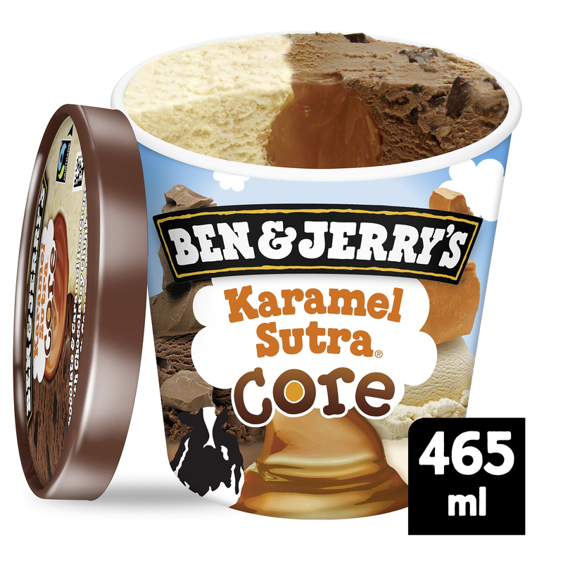 Ben & Jerrys CORE Karamel Sutra 8x465ml