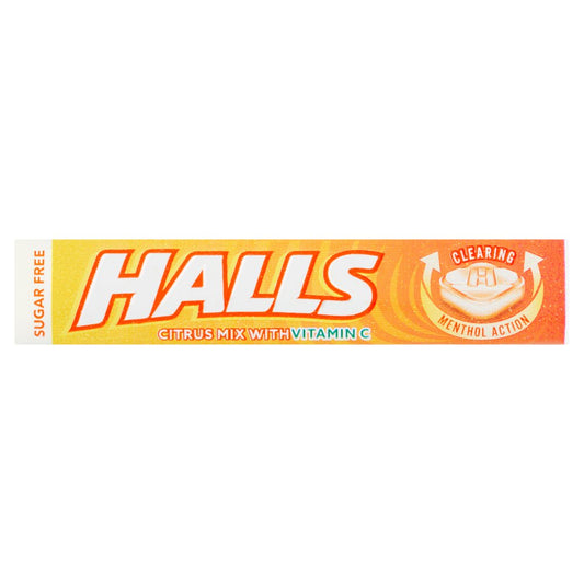Halls Citrus Mix with Vitamin C 32g