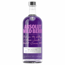 Absolut Wild Berry  1x70cl