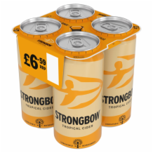 Strongbow Tropical Cider   24x440ml