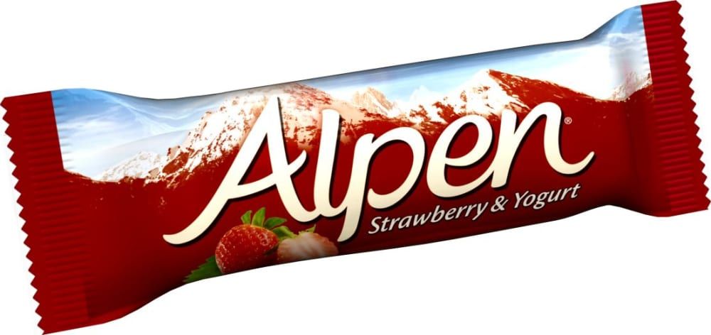 Alpen Strawberry Yogurt Bar  Of  For   24x29g