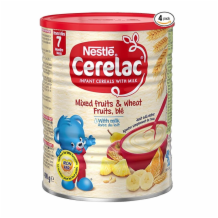 Cerelac Bl Wheat Mixed Fruits  6x400g