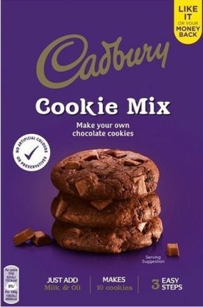 Cadbury Dairy Milk Double Chocolate Cookie Mix  7x265g